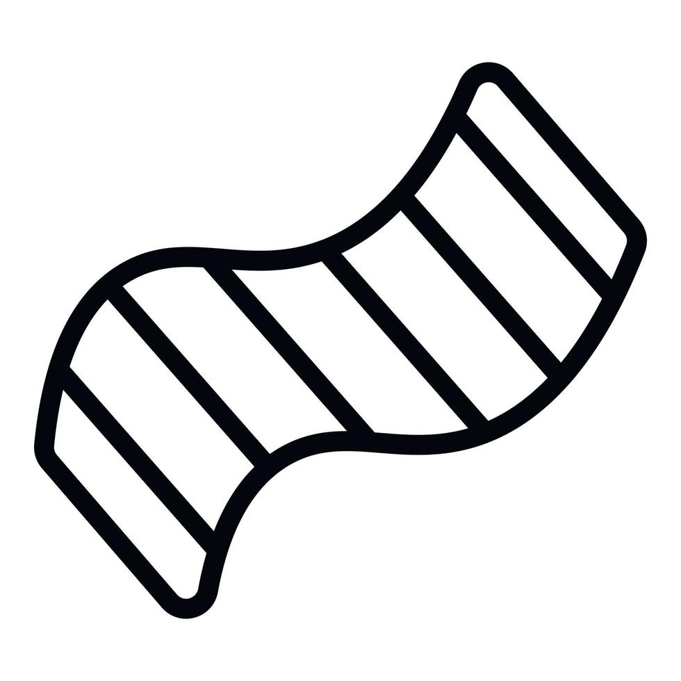 Soft mat icon, outline style 15676707 Vector Art at Vecteezy