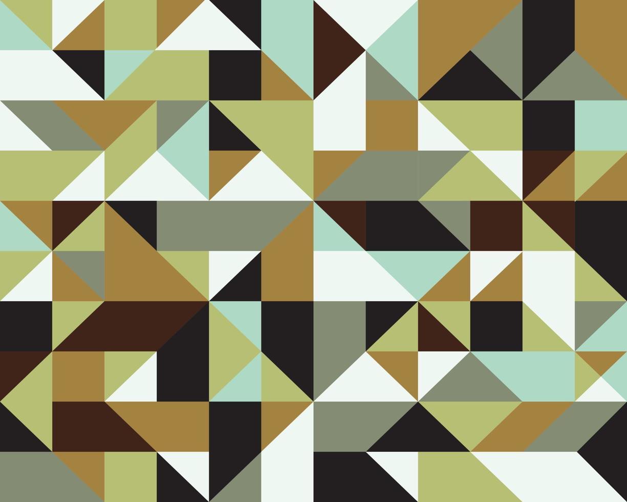 Abstract geometric mosaic tile pattern background vector