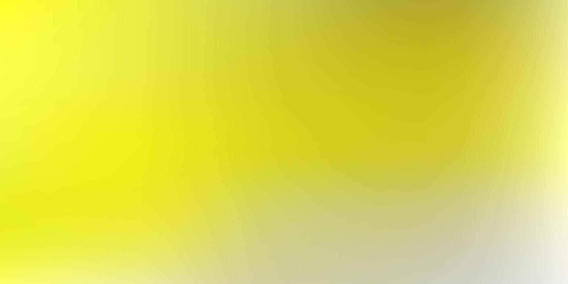 Light yellow vector blur drawing.