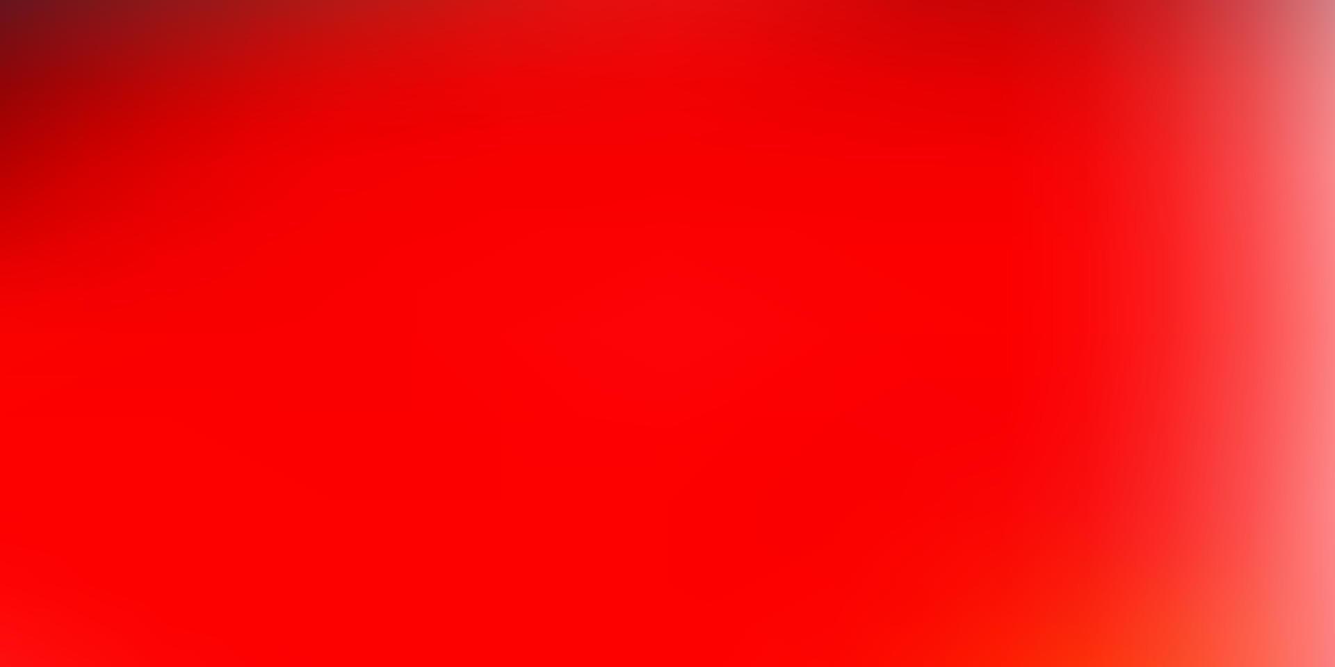 Light red, yellow vector blurred background.