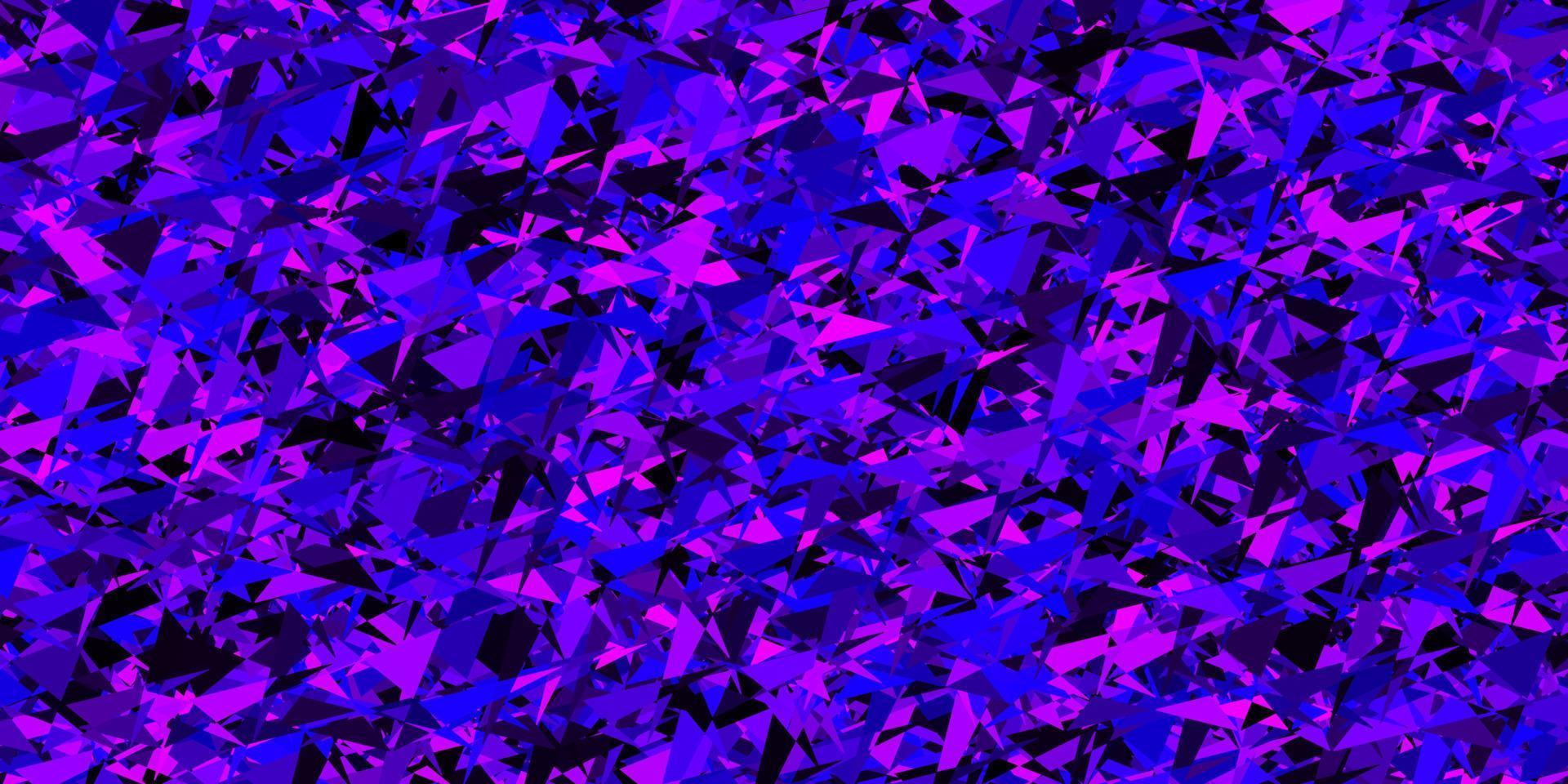 Light Purple, Pink vector background with polygonal style.