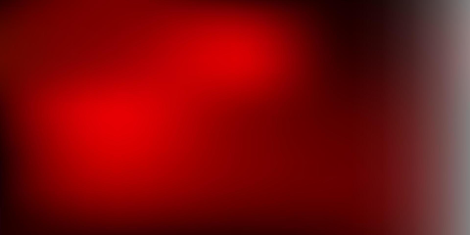 Dark red vector abstract blur template.