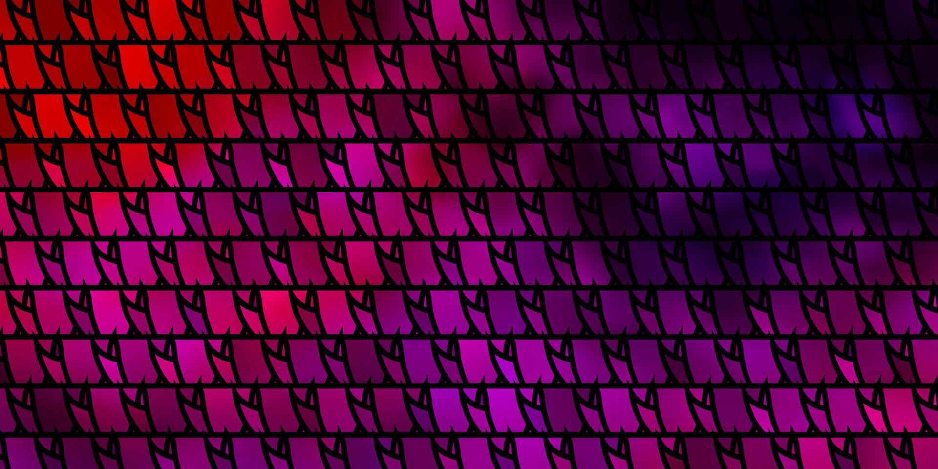 Dark Pink, Yellow vector pattern with polygonal style.