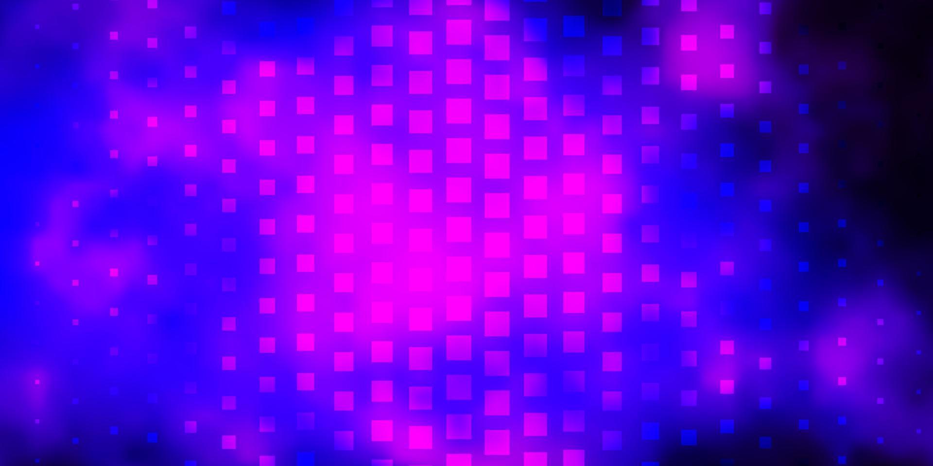 Dark Purple vector pattern in square style.
