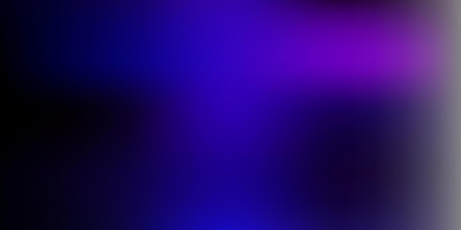 Dark pink, blue vector gradient blur background.