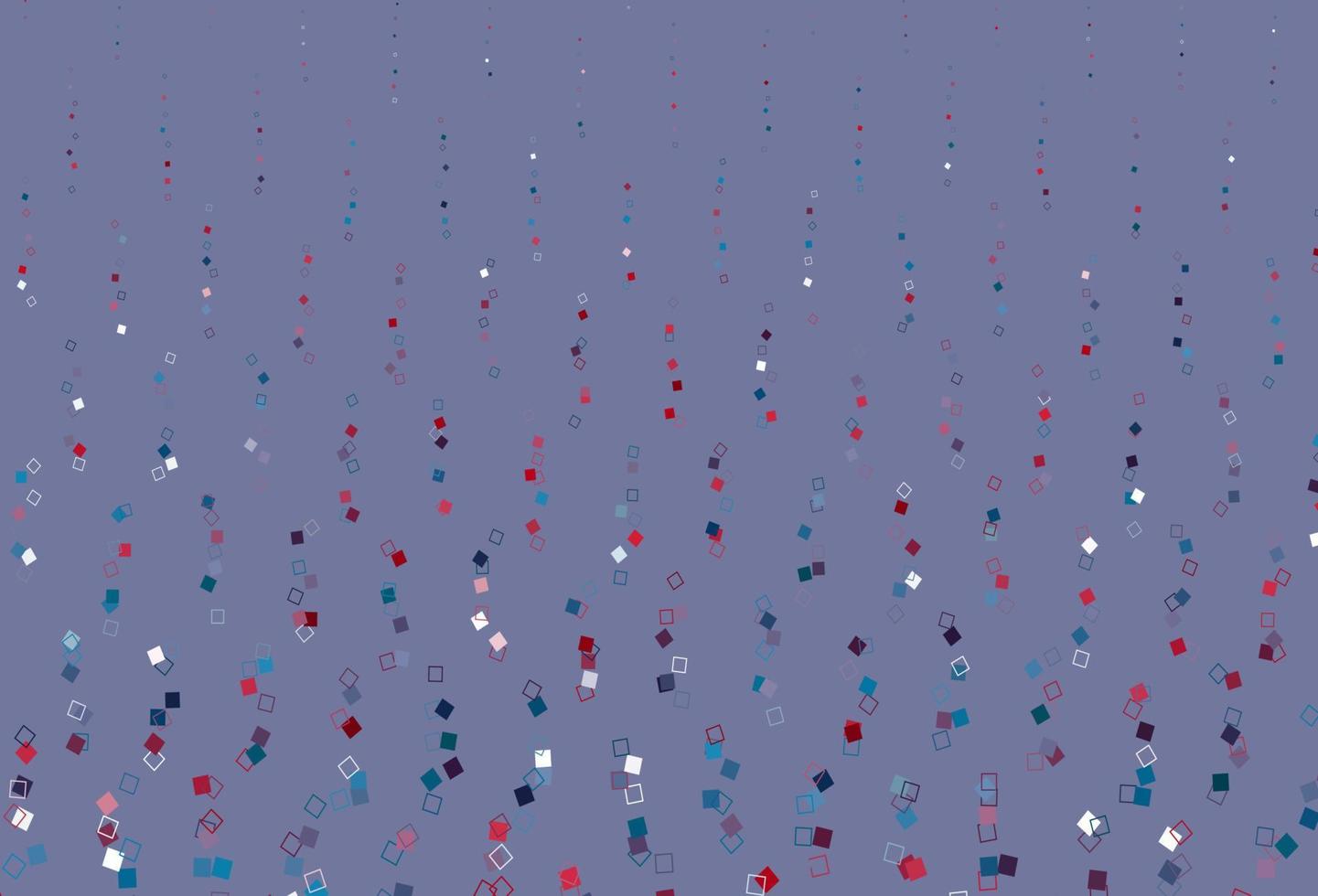 Light Blue, Red vector texture with rectangular style.