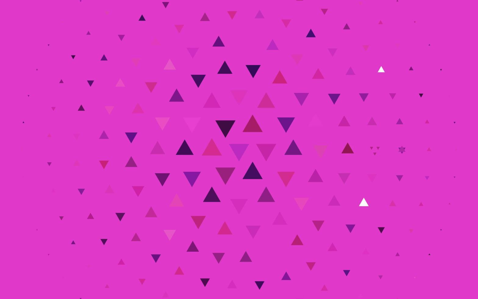 Light Pink vector texture in triangular style.