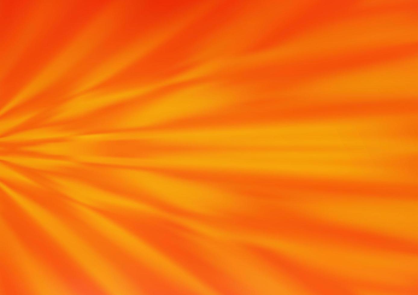 Light Orange vector abstract bokeh pattern.