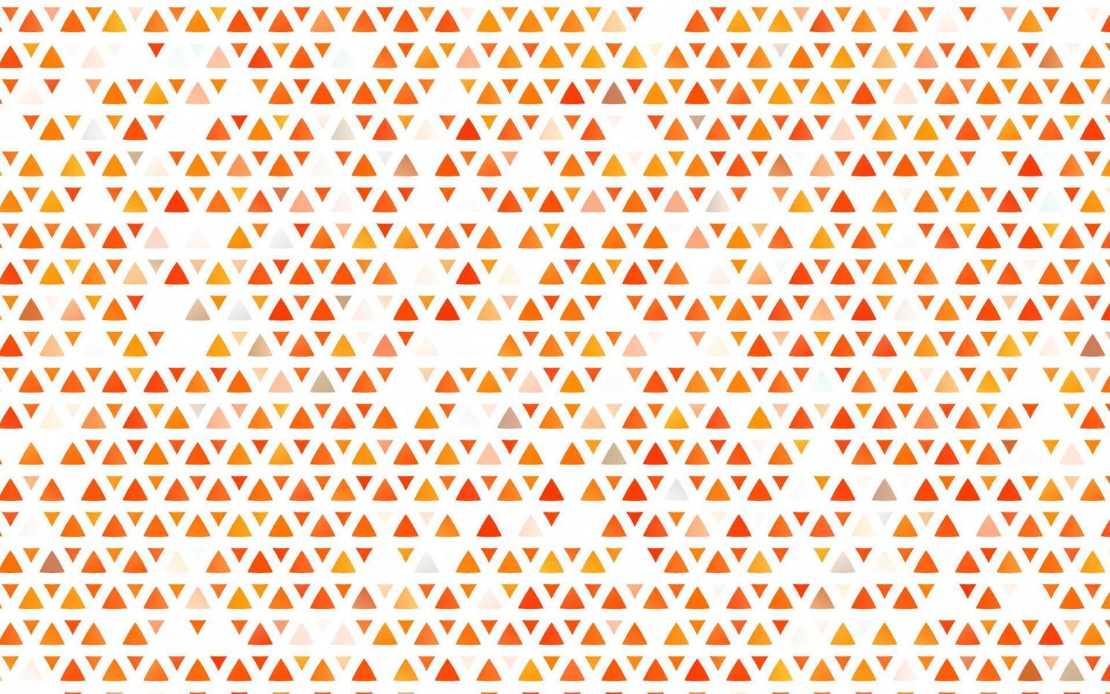 Light Orange vector layout with lines, triangles.