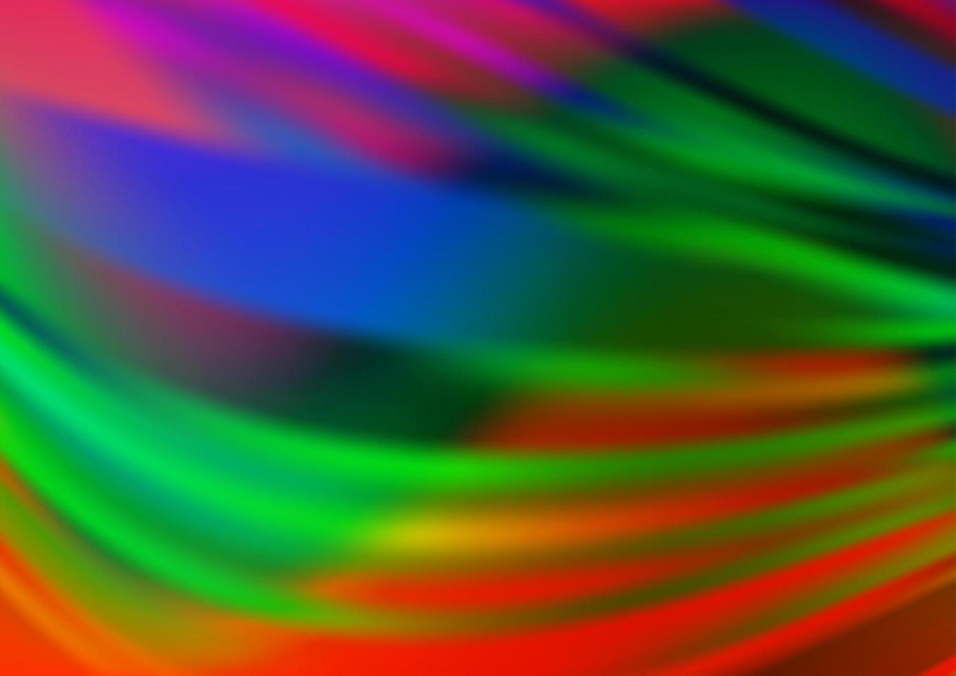 Dark Multicolor, Rainbow vector glossy abstract template.