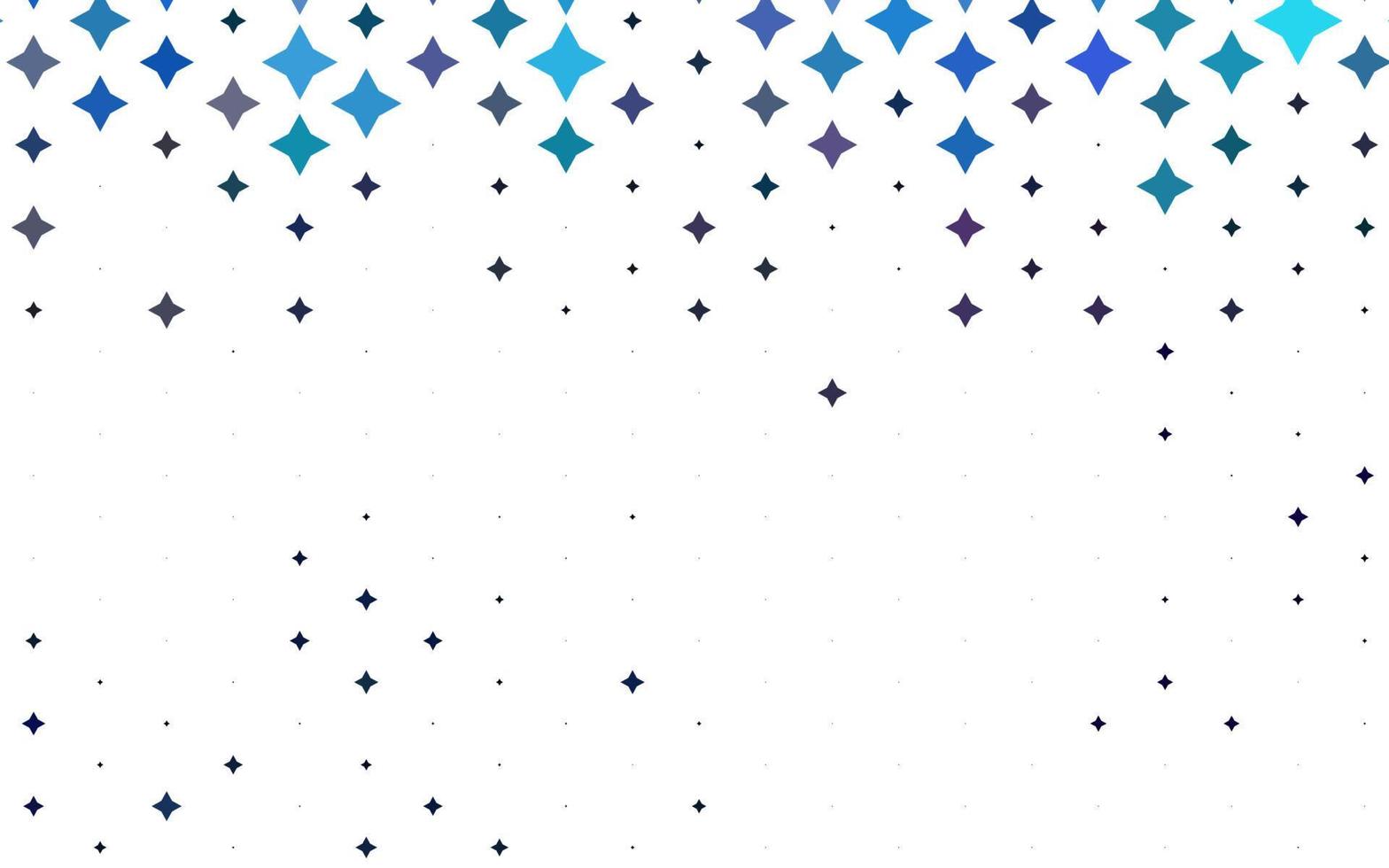 Light Multicolor, Rainbow vector cover with small and big stars.