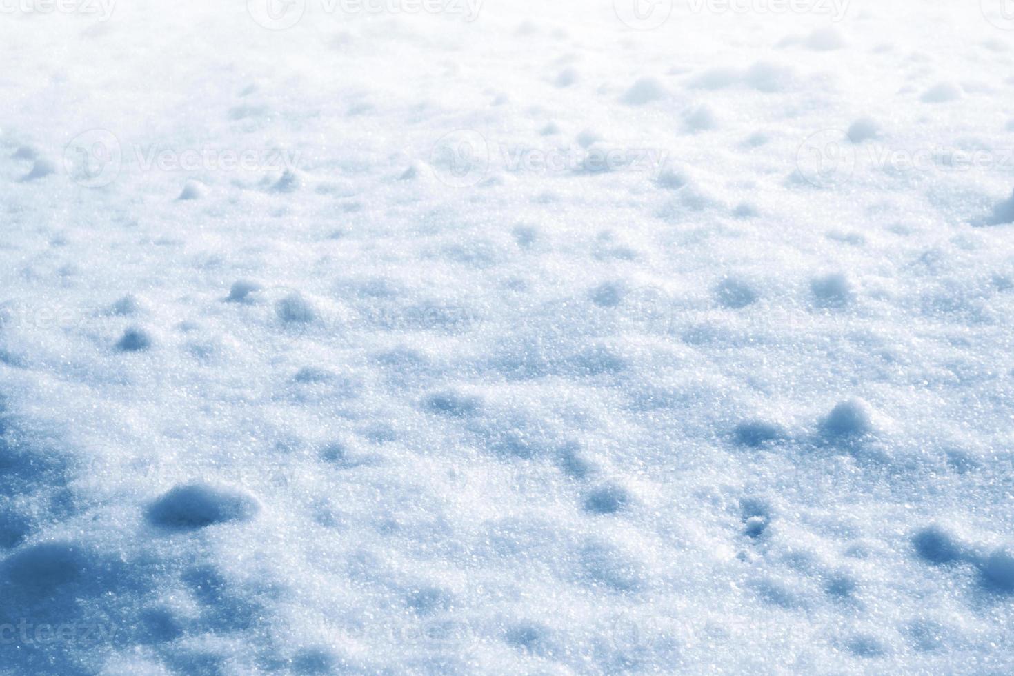 antecedentes. paisaje de invierno la textura de la nieve foto