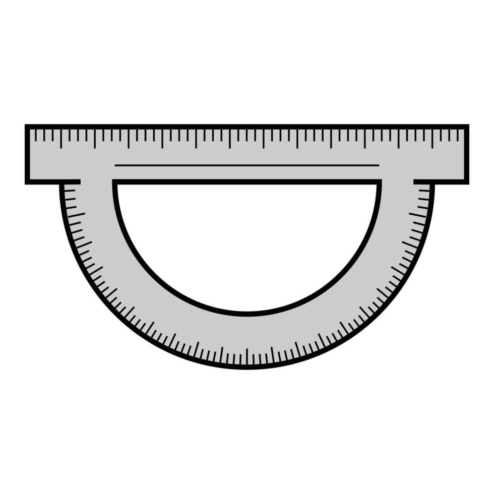 Protractor icon color outline vector 15680800 Vector Art at Vecteezy
