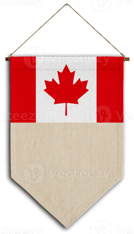 bandera relación país colgando tela viaje inmigración consultoría visa transparente canadá png