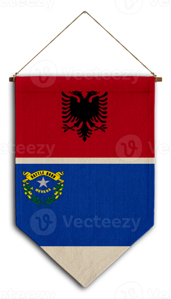 flagge beziehung land hängen stoff reisen einwanderung beratung visum transparent albanien nevada png