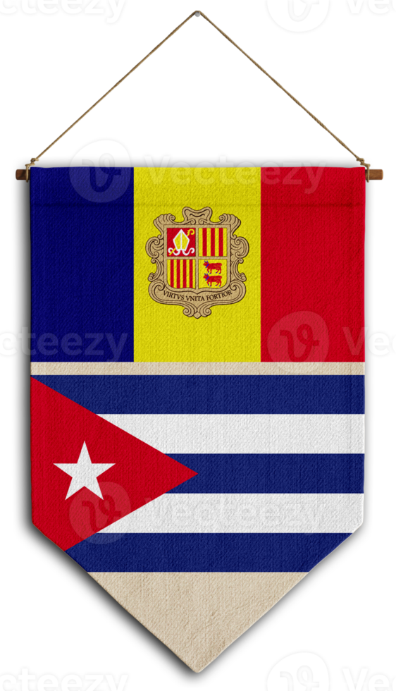 flagga relation Land hängande tyg resa invandring konsultverksamhet visum transparent kuba andorra png