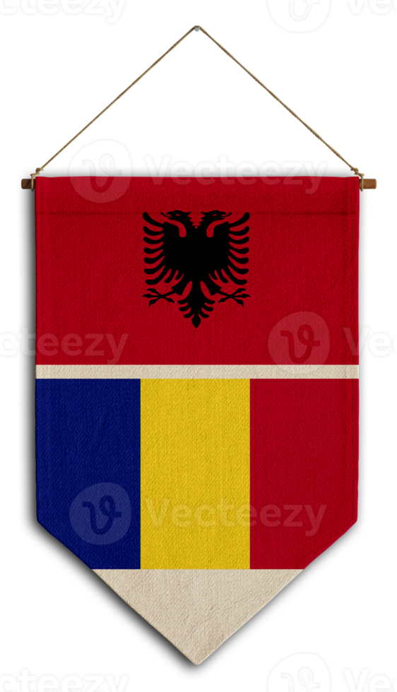 flagge beziehung land hängen stoff reise einwanderung beratung visum transparent albanien rumänien png