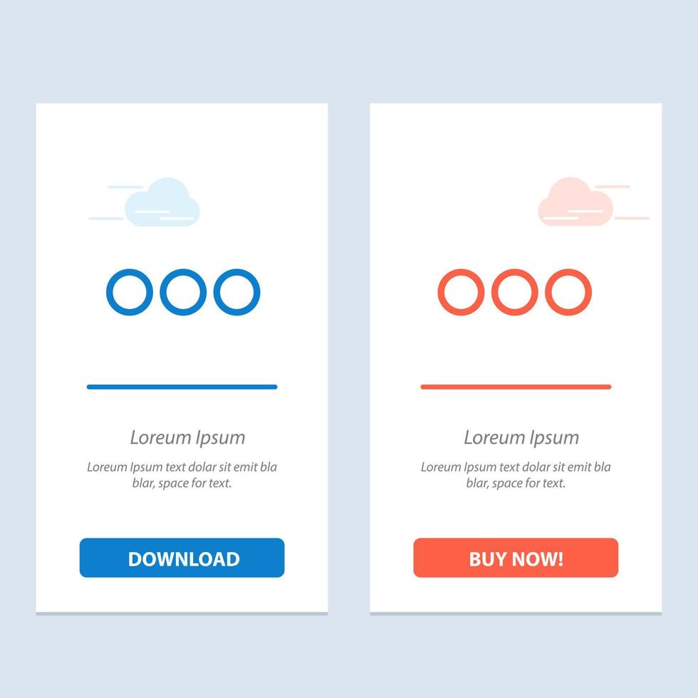 Chat Chatting Massage Sign  Blue and Red Download and Buy Now web Widget Card Template vector