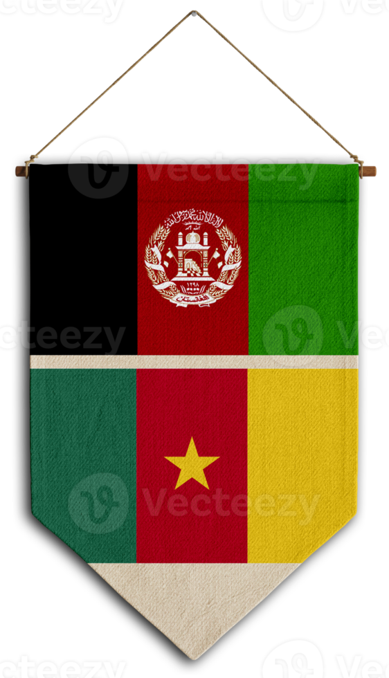 vlag relatie land hangende kleding stof reizen immigratie advies Visa transparant afghanistan Kameroen png