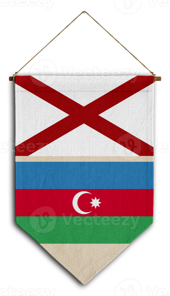 drapeau relation pays suspendu tissu Voyage immigration conseil visa transparent Alabama Azerbaïdjan png