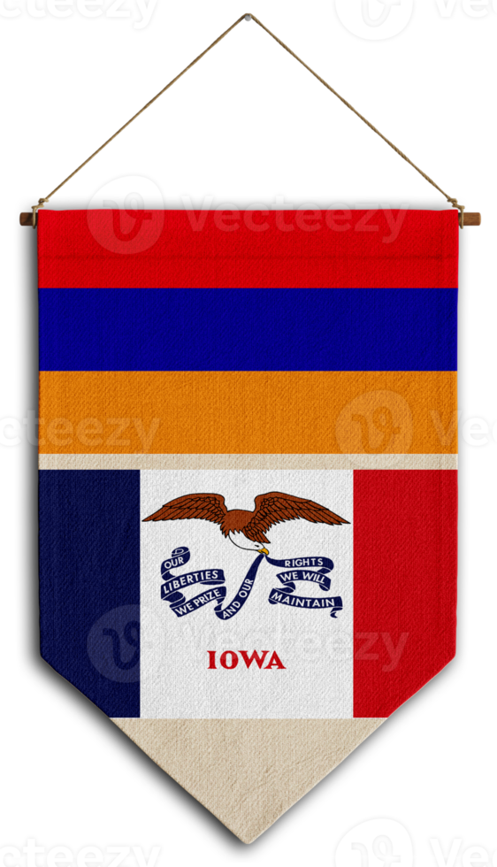 drapeau relation pays suspendu tissu Voyage immigration conseil visa transparent Arménie Iowa png