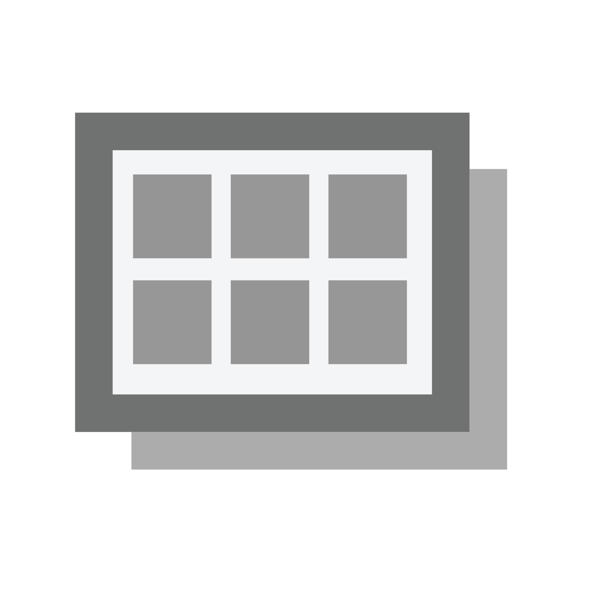 Gallery Flat Greyscale Icon 15684171 Vector Art at Vecteezy