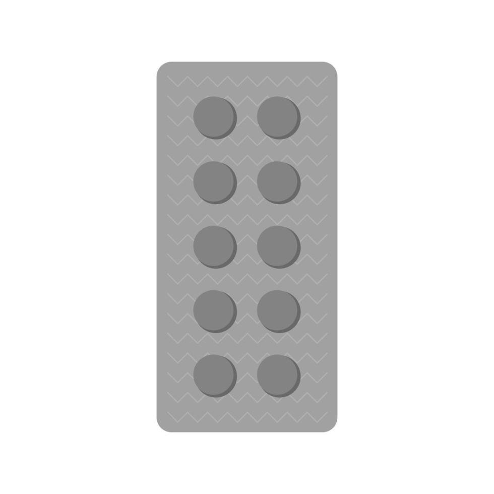 Tablets Flat Greyscale Icon vector