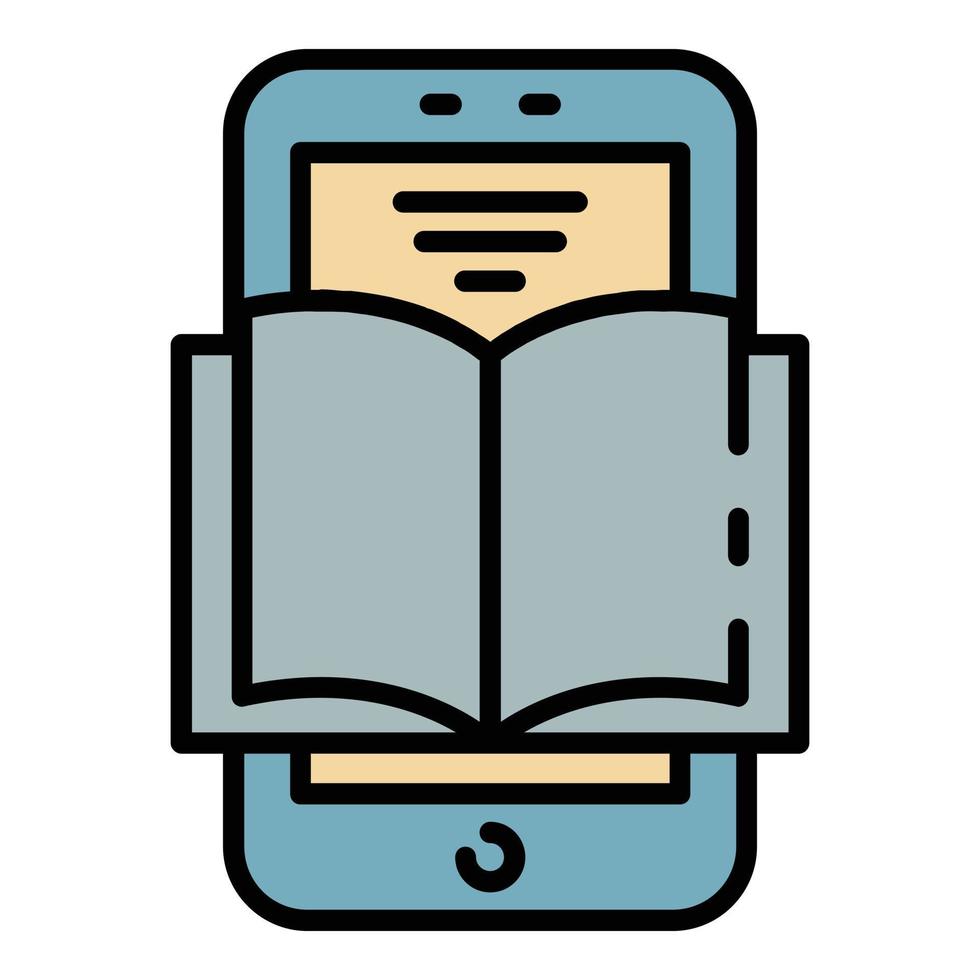 Interactive learning icon color outline vector 15684316 Vector Art at  Vecteezy