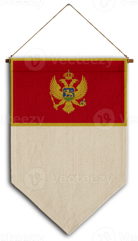 bandera relación país colgando tela viaje inmigración consultoría visa transparente montenegro png