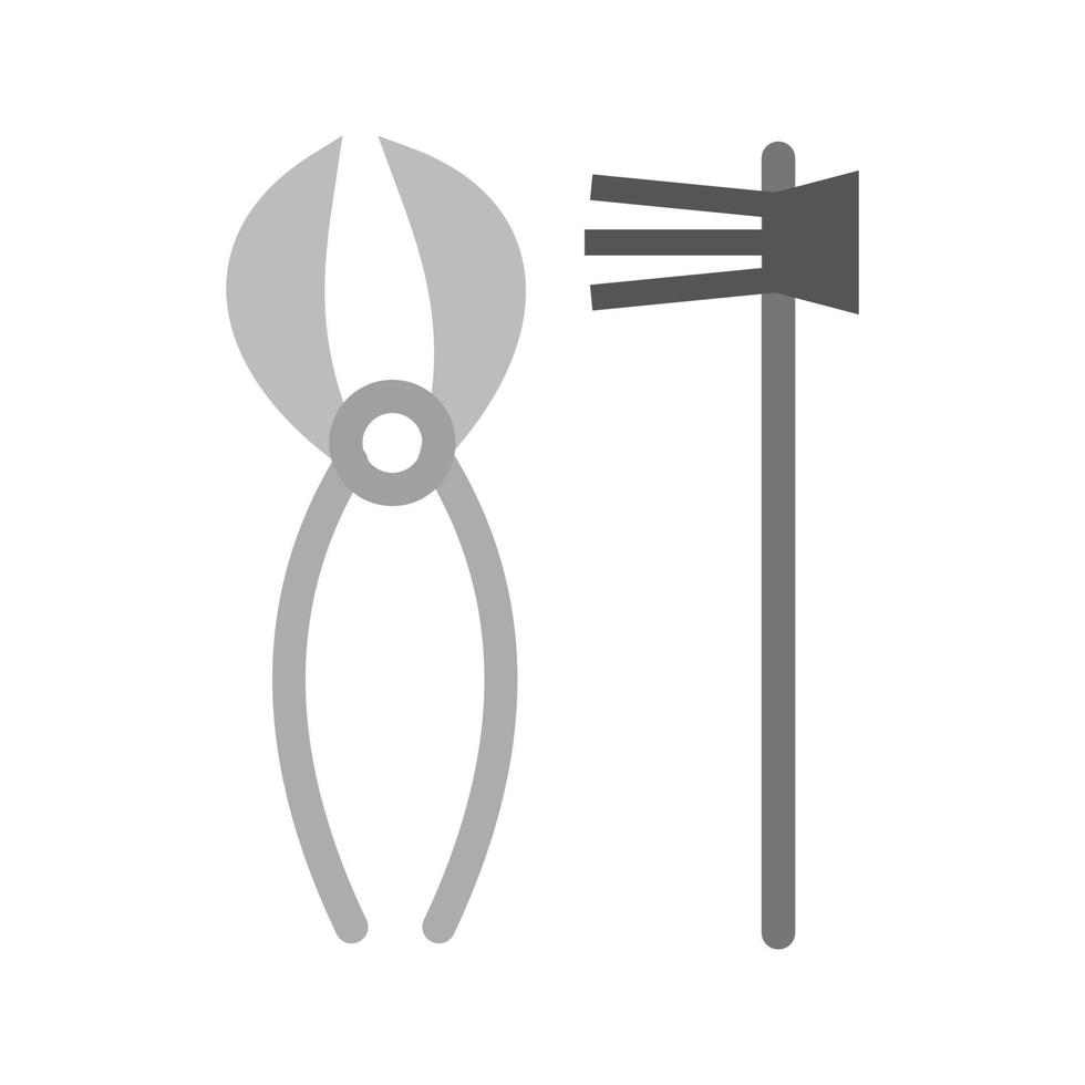 Equipment Flat Greyscale Icon vector