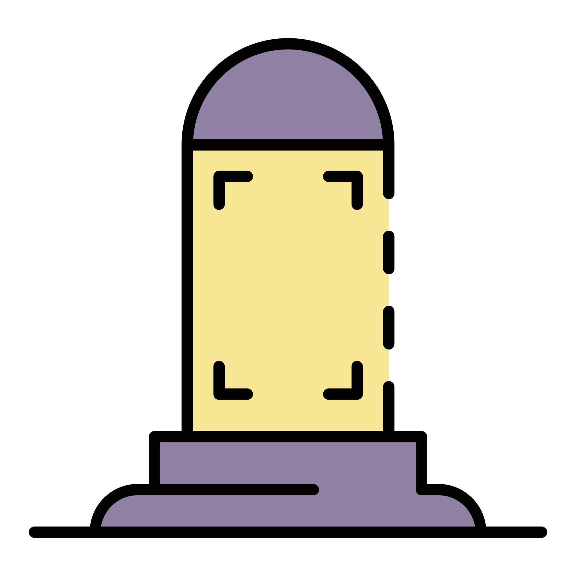 Modern lightbox icon color outline vector 15685322 Vector Art at Vecteezy