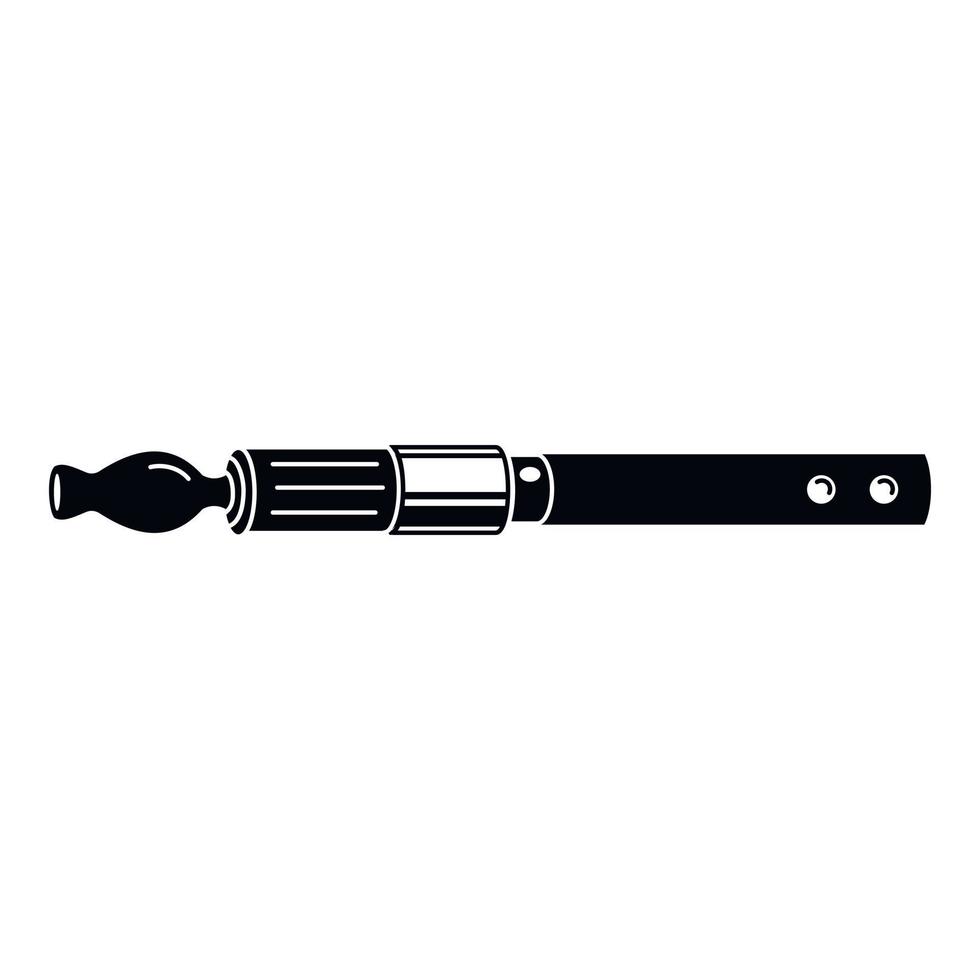 Modern electronic cigarette icon, simple style vector