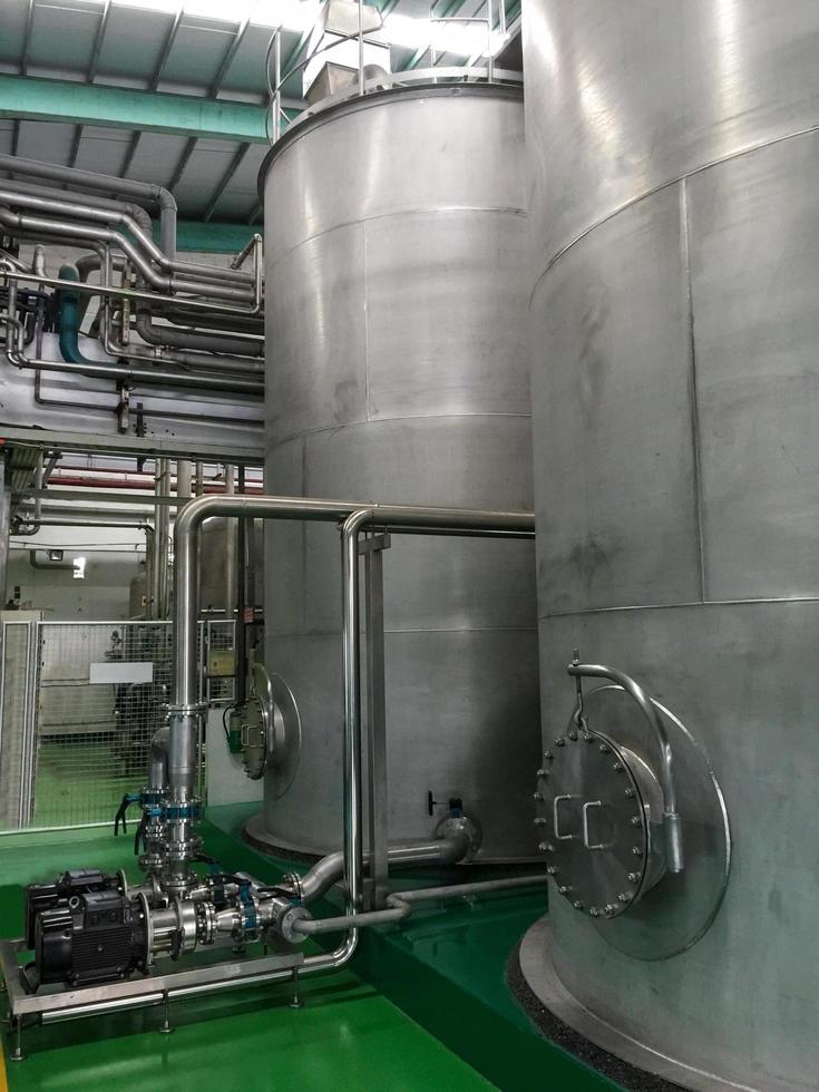 Multilayer water filter tank for drinking water production photo