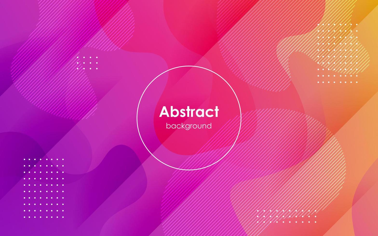 minimal abstract colorful purple pink liquid color gradient, fluid shape geometric with dots background. eps10 vector