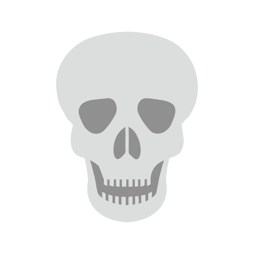 Danger Flat Greyscale Icon vector