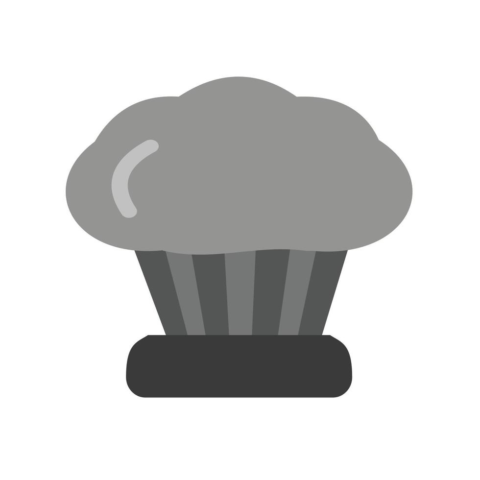 Explosion Flat Greyscale Icon vector