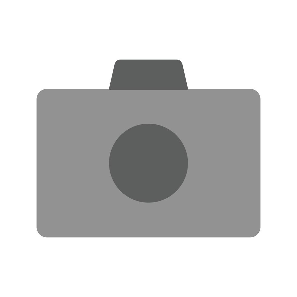 Camera ii flat greyscale icon 15688247 vector art at vecteezy