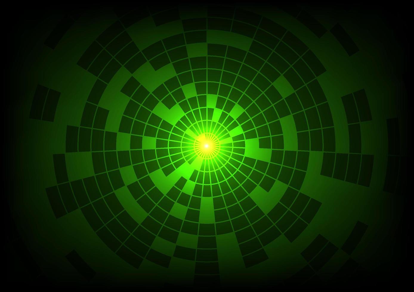 Map radar technology network communication green light background vector