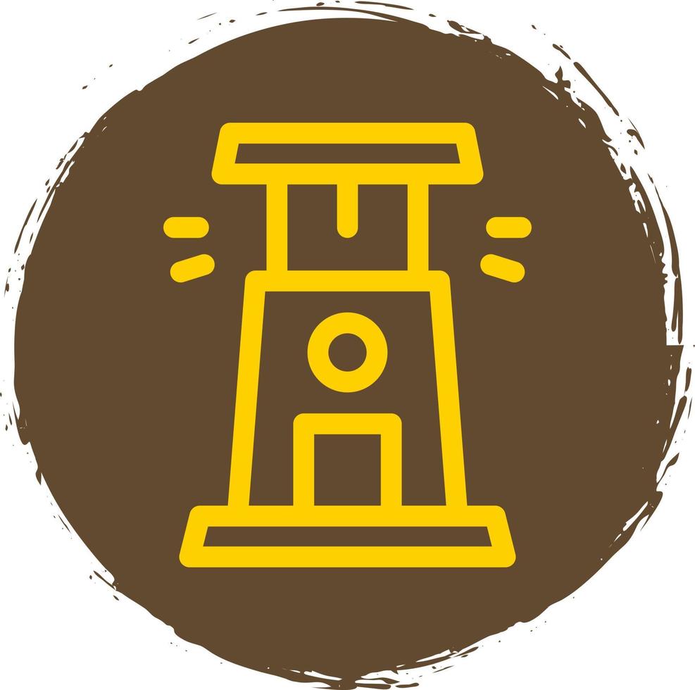 Lighthouse Vector Icon Design