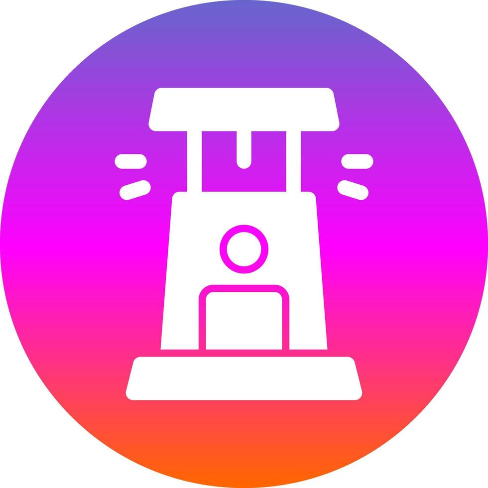 Lighthouse Vector Icon Design