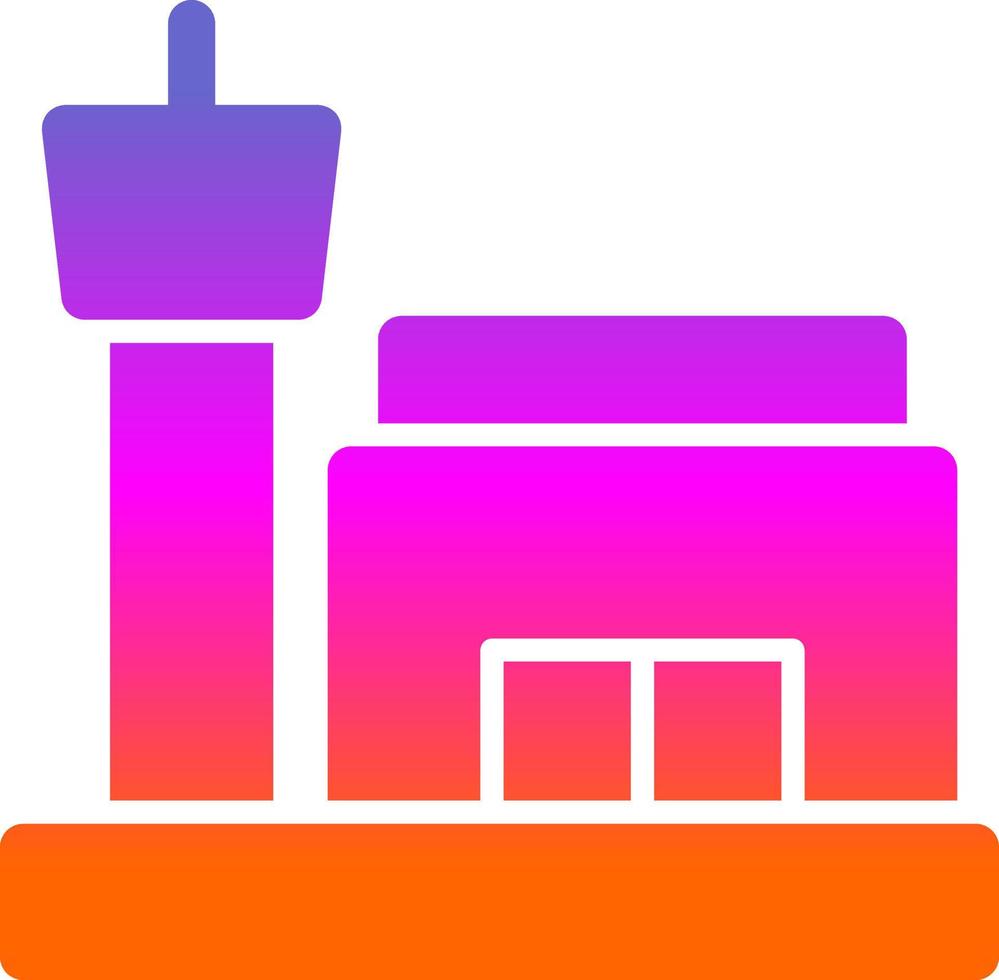 Airport Vector Icon Design