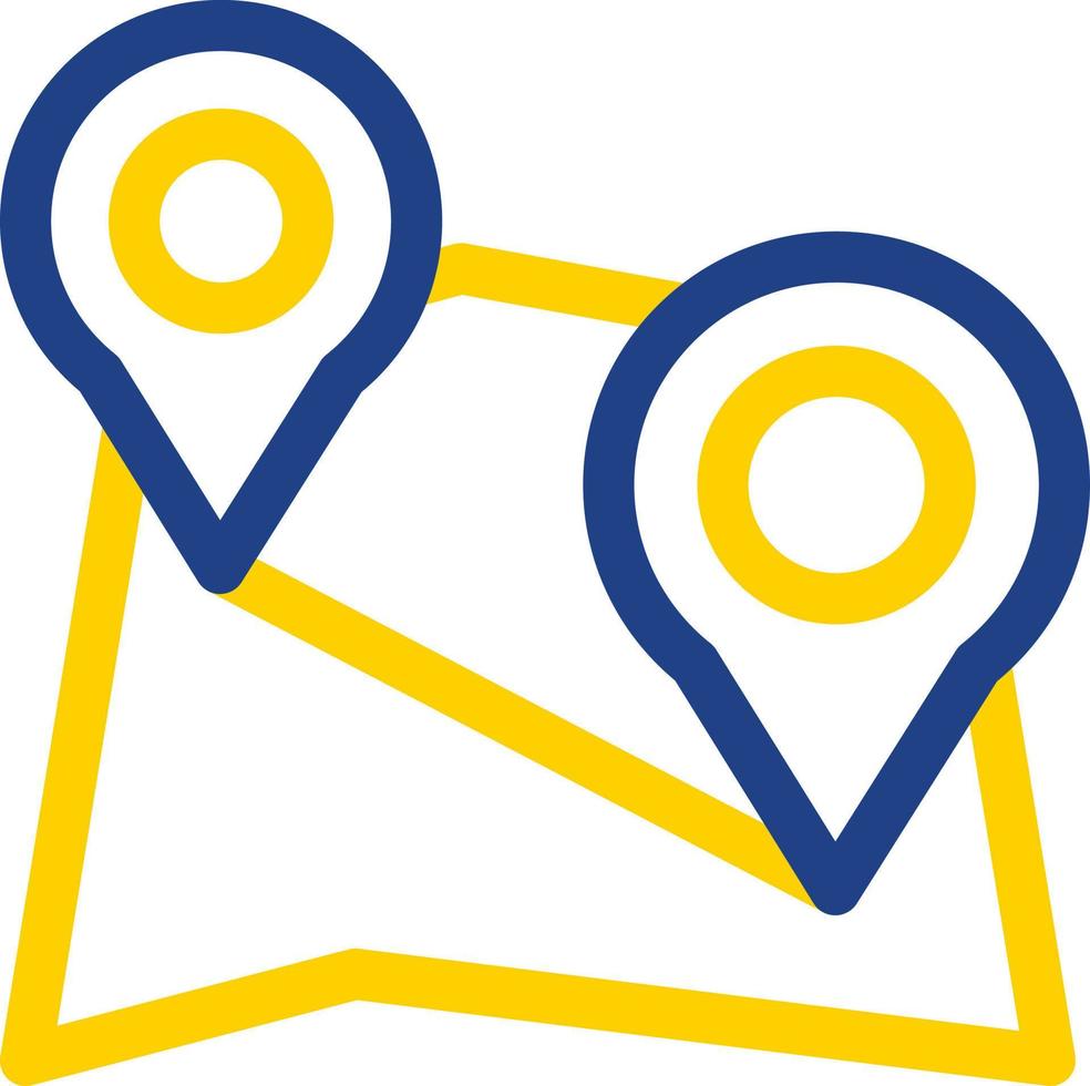 Multiple Destinations Vector Icon Design
