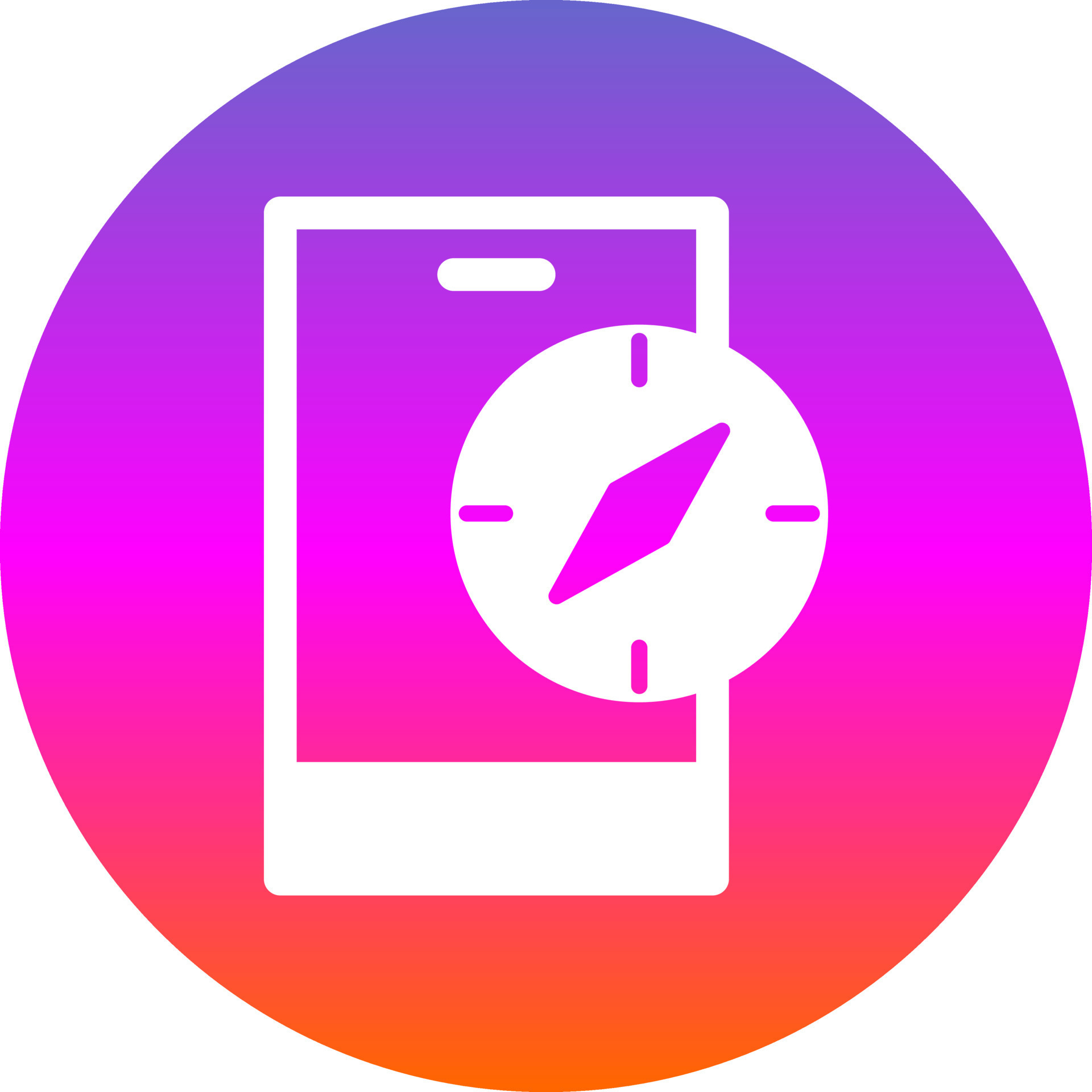 Compass App Vector Icon Design 15690531 Vector Art at Vecteezy