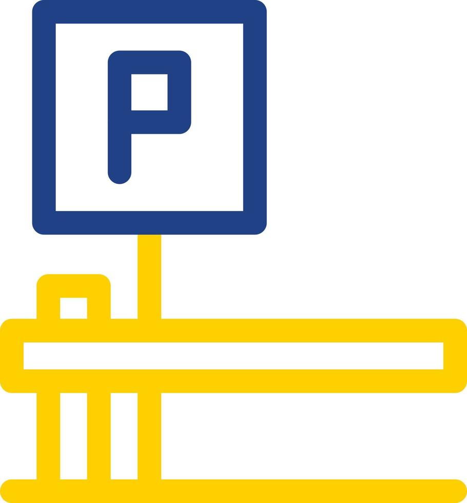 Parking Vector Icon Design