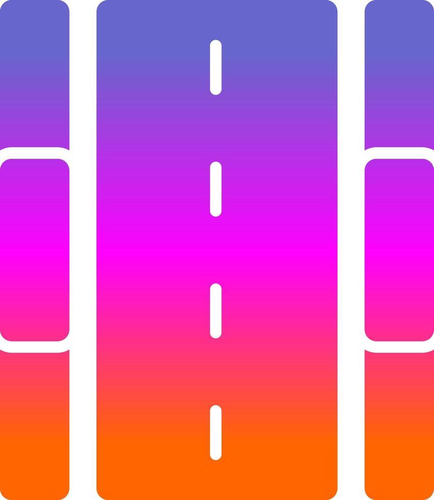 Highway Vector Icon Design
