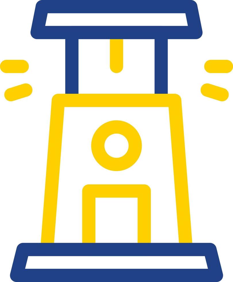 Lighthouse Vector Icon Design