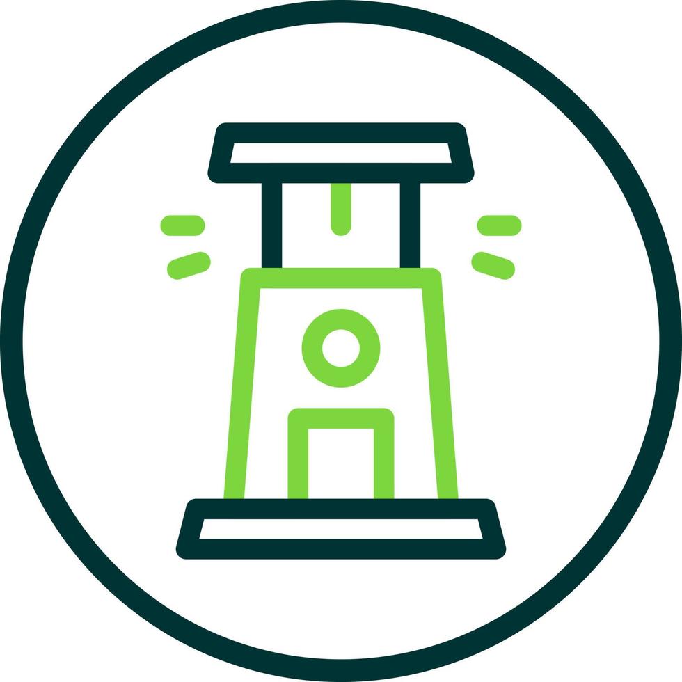Lighthouse Vector Icon Design