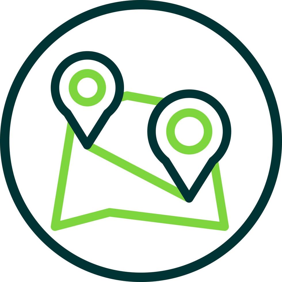 Multiple Destinations Vector Icon Design