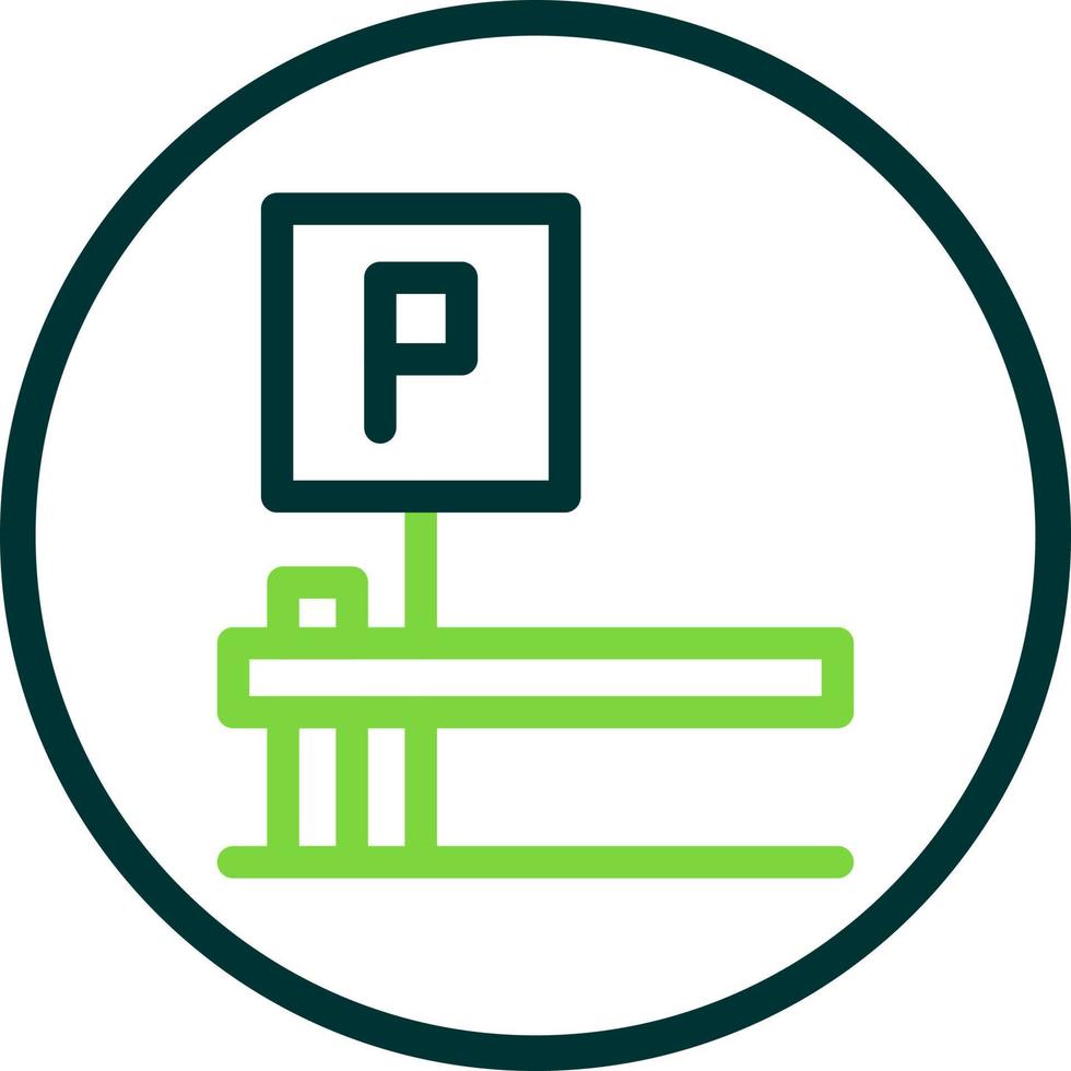 Parking Vector Icon Design