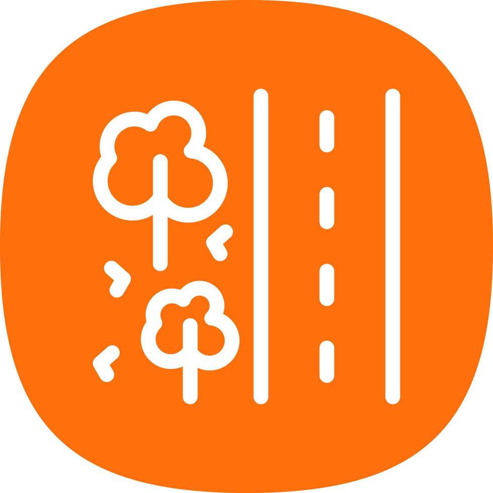 Roadside Vector Icon Design